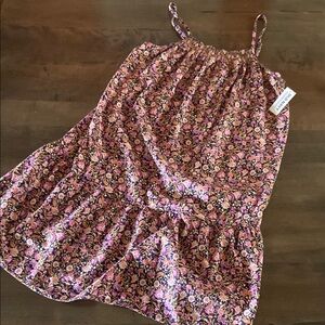 NWT! Old Navy Floral Pink Kids Dress